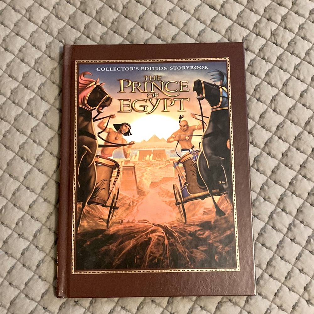 Dreamworks collectors edition hard cover THE PRINCE OF EGYPT Mint Condition